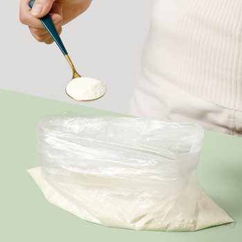 Τσάντα PE διατήρησης φρεσκάδας για τρόφιμα, μιας χρήσης, επίπεδης θύρας, τύπος σημείου ρήξης, ασφαλής σε φούρνο μικροκυμάτων