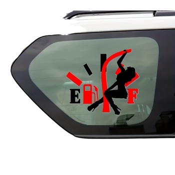 Sticker za karoseriju automobila – karikaturalne seksi žene za poklop spremnika, ljepilo, prilagodljivo, uzorak kao na slici