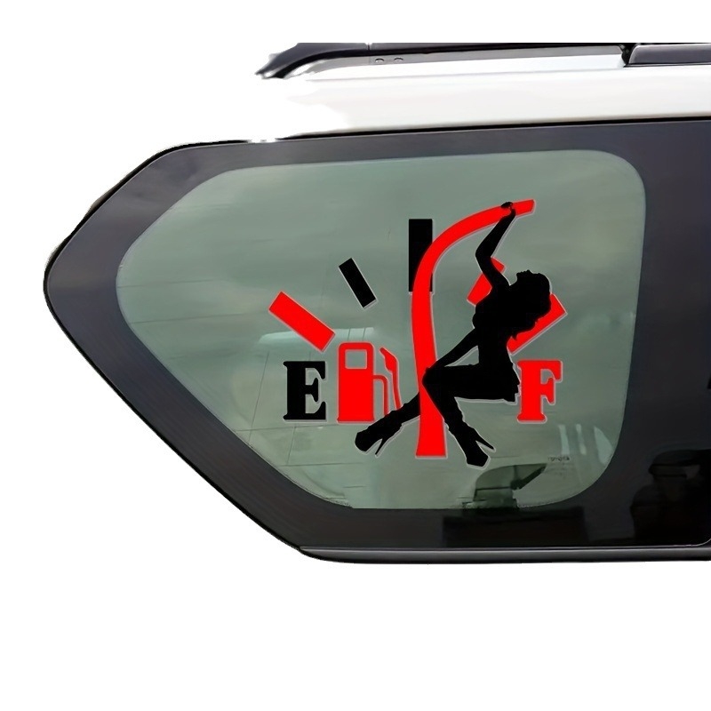 Sticker za karoseriju automobila – karikaturalne seksi žene za poklop spremnika, ljepilo, prilagodljivo, uzorak kao na slici
