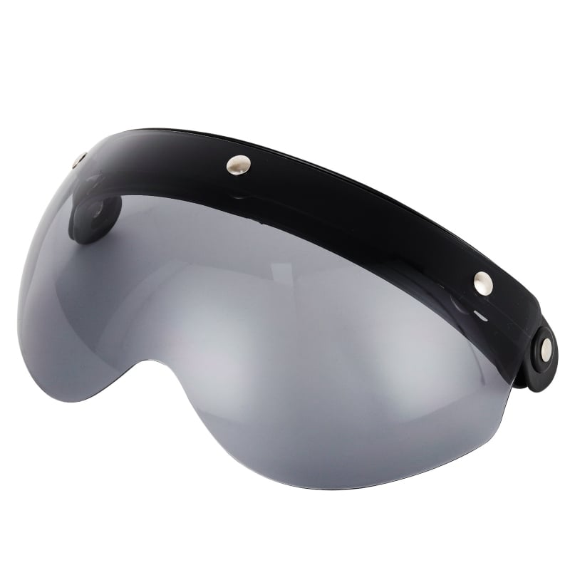 Leća za motociklističku kacigu – za polu kacigu s tri kopče, TPU materijal, stil Knight goggles, otporna na ogrebotine, vjetar odolna i štiti oči (BV06)
