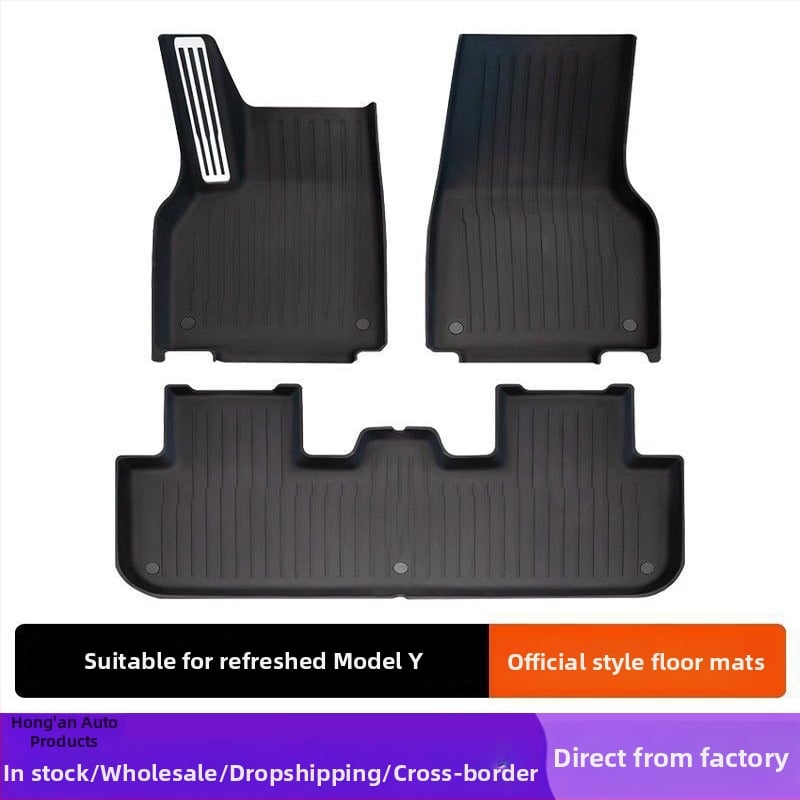 Pedalna prostirka za Tesla Model 3 od aluminijske legure - Puna zaštita podnice, TPES, postotak materijala 91–100%