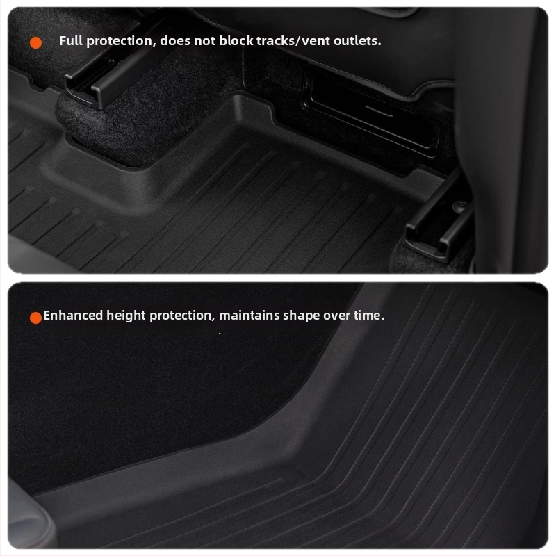 Pedalna prostirka za Tesla Model 3 od aluminijske legure - Puna zaštita podnice, TPES, postotak materijala 91–100%
