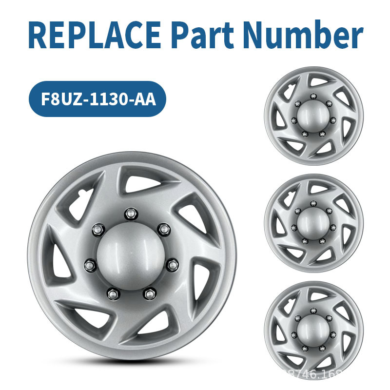 Hub kapac Ford kamionskih kotača, plastični, set od 4 komada, kompatibilan s Ford kamionskim kotačima 1998–2023, prilagodba dostupna
