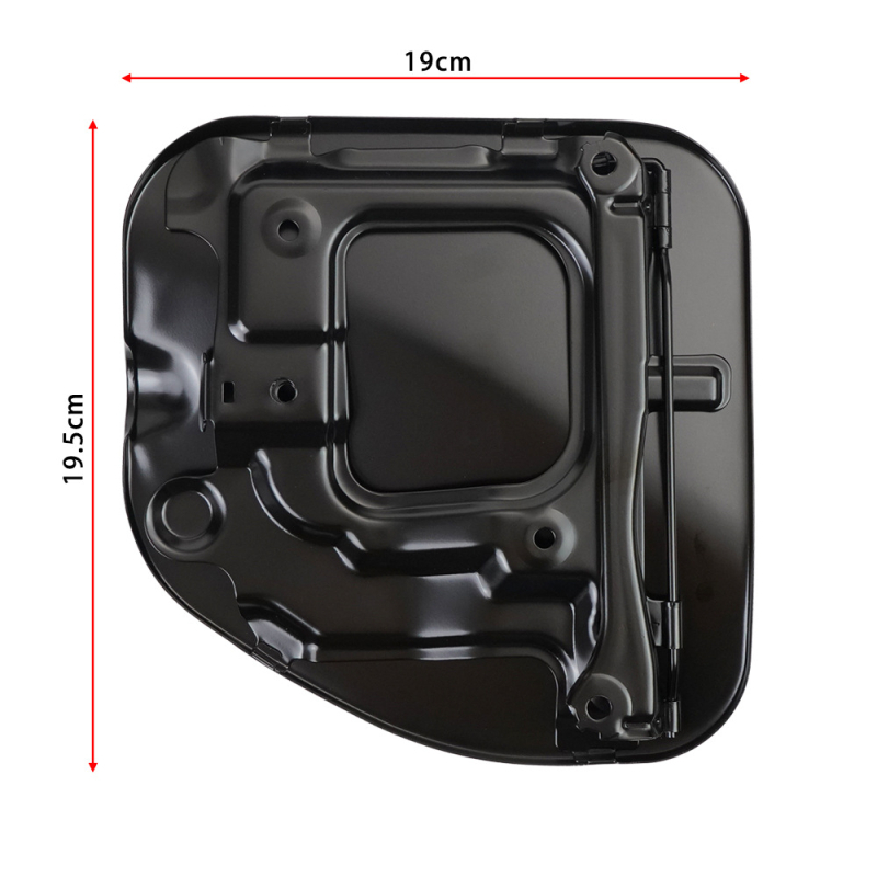 Poklopac za punjenje goriva Toyota Tacoma 2005-2015, OC-1115-Bk, Željezo, brend sade