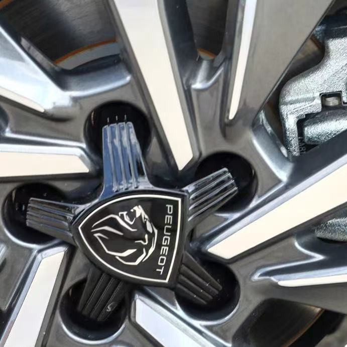 Crna kapica za vijak kotača za Peugeot 308, 408, 4008, 5008, 508 — YL0022040XK