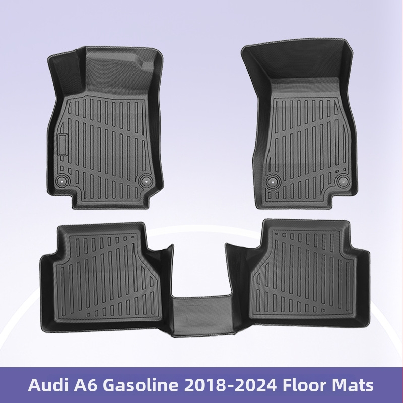 3K TPE 3D All-Weather podlahové rohože pre Audi A6 (2018–2024)
