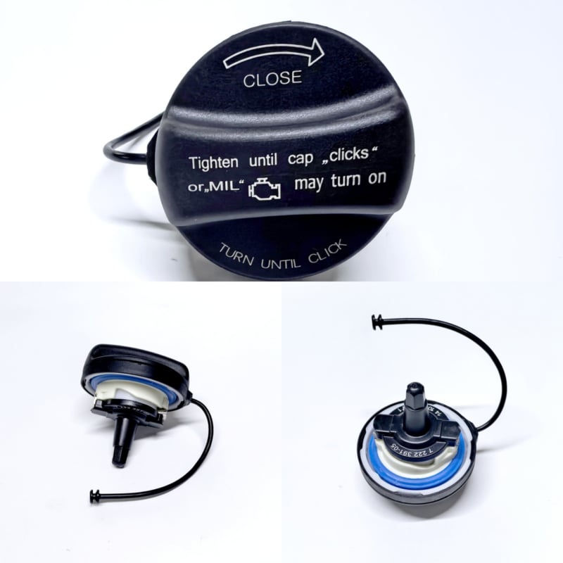 Unutarnji poklopac spremnika goriva BMW – plastika, Model 16117222391, Dijelovi broj 16117222391Ae i 16116756772, Kompatibilno s BMW serijama 3/5/6/7 i X1/X3/X5/X6