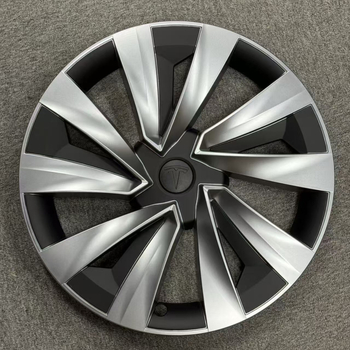 Tesla Model Y 19-inčni dvobojni srebrno-crni zaštitnici sredine kotača