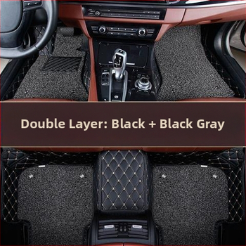 BYD Song серия – Пълни обхватни автомобилни подложки за пода – XPE материал, стил килим, кожени подложки за крака, конфигурация за четири места, персонализируеми