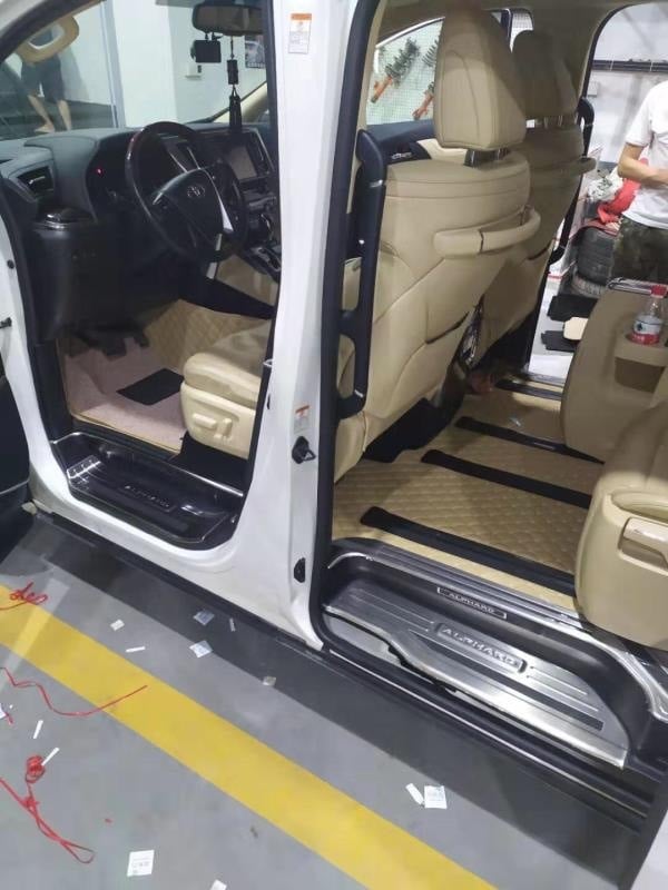 BYD Song серия – Пълни обхватни автомобилни подложки за пода – XPE материал, стил килим, кожени подложки за крака, конфигурация за четири места, персонализируеми