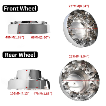 Zaštitne kapice za poklopce kotača Dodge Ram 2011–2016 – Materijal: Plastika – Univerzalna kompatibilnost (Materijal: Plastika; Pogodni modeli: 2011–2016 Dodge Ram; Tip: poklopci za kotače)