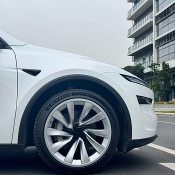 Tesla Model Y 20-inčni potpuno pokrivni zaštitni prsten – dekorativni dodatak za sprječavanje ogrebotina i zaštitu središnjeg dijela kotača