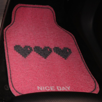 Peixide Автомобилна вътрешна задна подова подложка, противоплъзгаща и износоустойчива, химическо влакно, универсална, модел PXD-FYTYJD