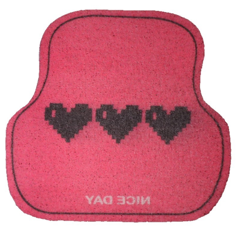 Peixide Автомобилна вътрешна задна подова подложка, противоплъзгаща и износоустойчива, химическо влакно, универсална, модел PXD-FYTYJD