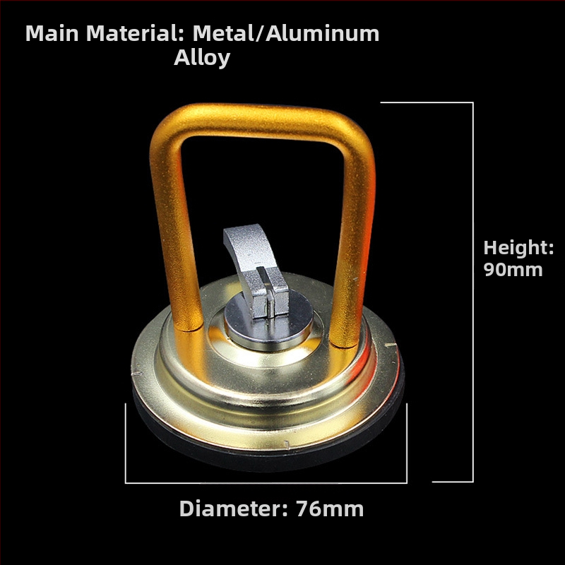Kovová sacia miska na sklo, dlaždice, podlahu a strop; na demontáž krytov kolies a spätného zrkadla