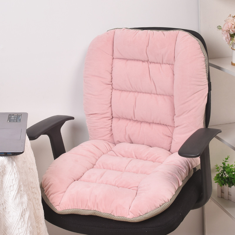 Perne de șezut încălzite pentru iarnă, cu suport pentru spate și lombar, material pluș, umplutură din fibre poliesterice, personalizabil