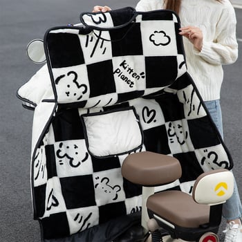 Priekšējā stikla pārklājums motocikliem un elektrotransportam, Oxford audums, ūdensnecaurlaidīgs, viengabala karikatūras stils, manuāla noņemšana