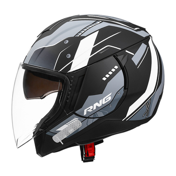 Casca RNG pentru motocicletă 3/4, ABS, Unisex, Adulți, Pentru deplasări urbane