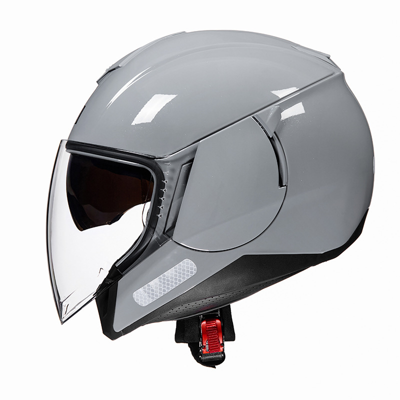 Casca RNG pentru motocicletă 3/4, ABS, Unisex, Adulți, Pentru deplasări urbane