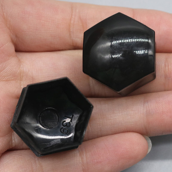 Capac pentru șuruburi antifurt Audi, model T39, cu inel decorativ din oțel