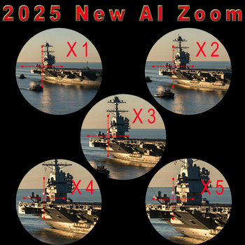 Telescop de vedere pe timp de noapte infraroșu Megaorei M4A, mărire 1–4×; obiectiv de 12 mm; rază eficientă 200–400 m; tensiune de funcționare 3,7 V; greutate 0,8 kg