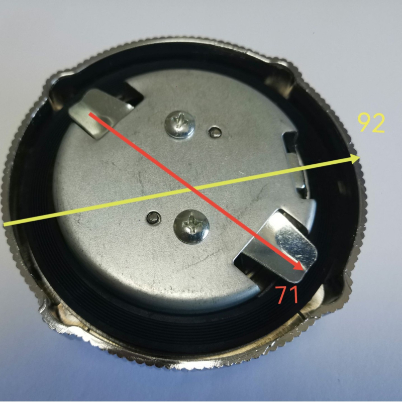 Üzemanyag-tartályfedél ásógéphez, kompatibilis Hyundai és Doosan 55-ös sorozat, R210 és DH55