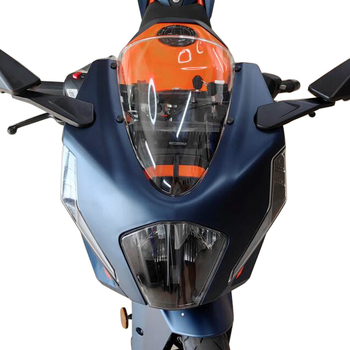 KTM RC390 2022-2024 vjetrobran od PC plastike, podignuti prednji vjetrobran