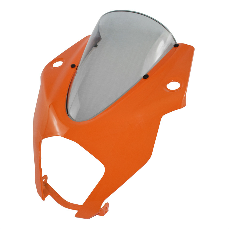 KTM RC390 2022-2024 vjetrobran od PC plastike, podignuti prednji vjetrobran