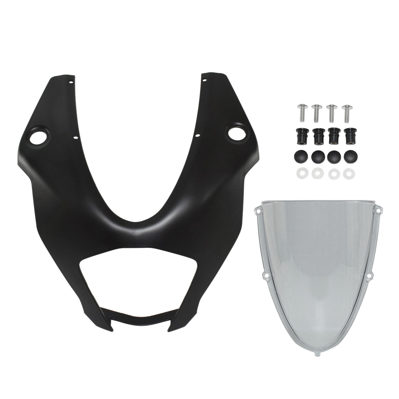 KTM RC390 2022-2024 vjetrobran od PC plastike, podignuti prednji vjetrobran