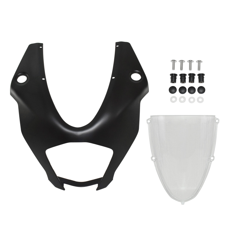 KTM RC390 2022-2024 vjetrobran od PC plastike, podignuti prednji vjetrobran