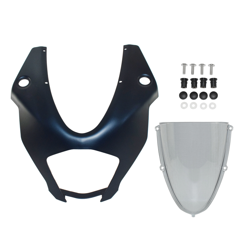 KTM RC390 2022-2024 vjetrobran od PC plastike, podignuti prednji vjetrobran