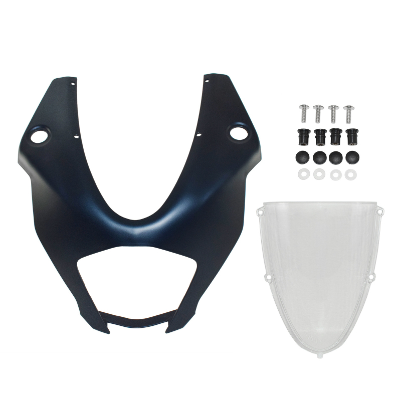 KTM RC390 2022-2024 vjetrobran od PC plastike, podignuti prednji vjetrobran