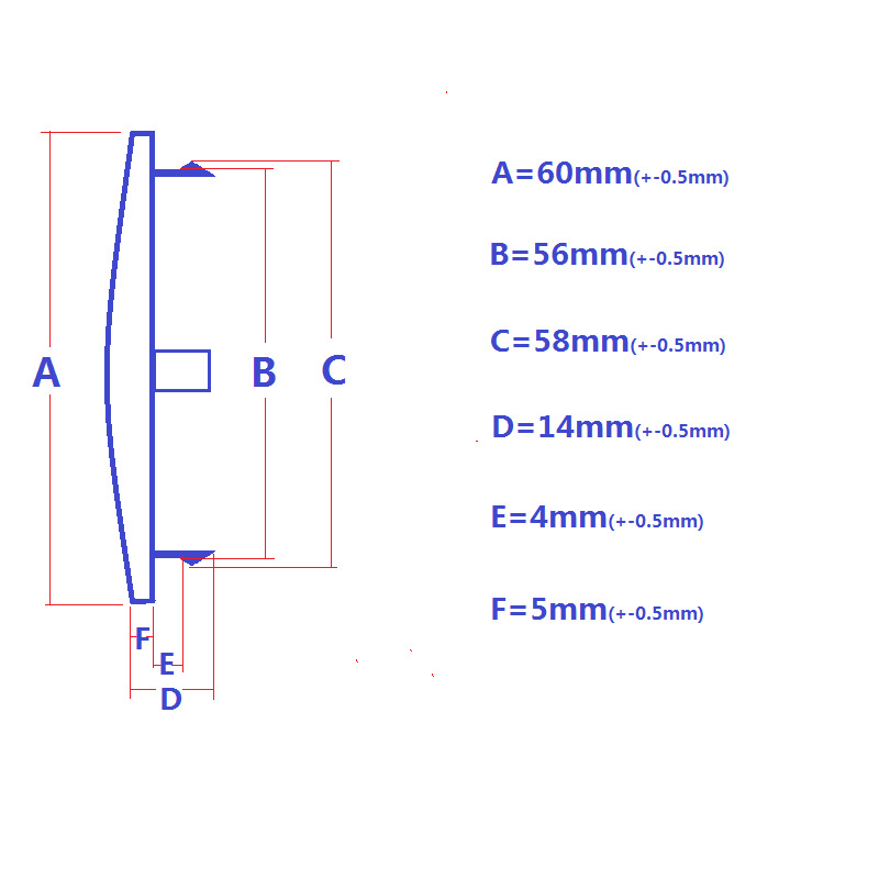 Capac central de butuc din ABS, material de inginerie, origine SZ, compatibil cu butuci modificați, universal