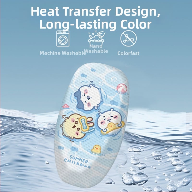 Κάλυμμα μαξιλαριού καθίσματος ηλεκτρικού οχήματος — Μετάξι, Παγκόσμια εφαρμογή, Για όλες τις εποχές, Χωρίς γέμισμα, Χωρίς λογότυπο