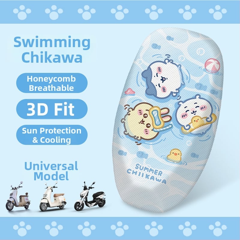 Κάλυμμα μαξιλαριού καθίσματος ηλεκτρικού οχήματος — Μετάξι, Παγκόσμια εφαρμογή, Για όλες τις εποχές, Χωρίς γέμισμα, Χωρίς λογότυπο