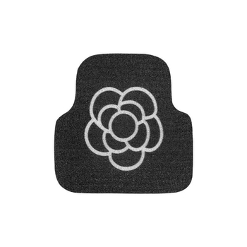 Love Meng универсален комплект автомобилни стелки с камелия пръстен и тел-оплетка, анти-замърсяващ, включва задни педални стелки