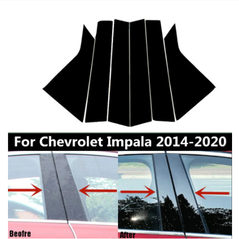 Dekali za središnji stup prozora Chevrolet Impala (2006–2013, 2014–2020)