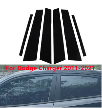 PC ukrasna naljepnica za središnji stup prozora za Dodge Charger (2006-2021)