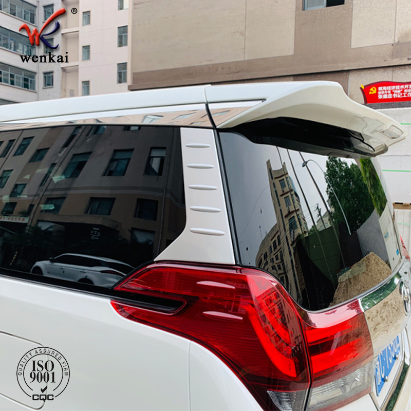 Wen Kai ABS plast ELFA okvir prozora za Alphard/Vellfire (ELFA/Wilfa) — stražnja trokutasta stupova dekorativna traka, modifikacija i zaštita