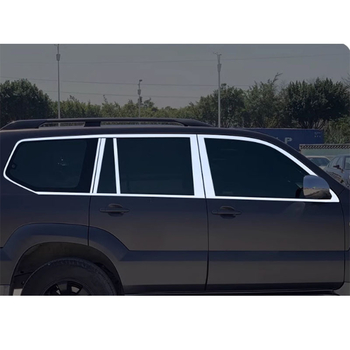 Tianlu automobilska prozorska letvica 304 nerđajućeg čelika za Toyota Prado Fj120 (2003-2009), ručni prijenos
