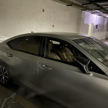 Nerđajuća čelična dekorativna traka za prozore za Lexus, modeli 2018–2025