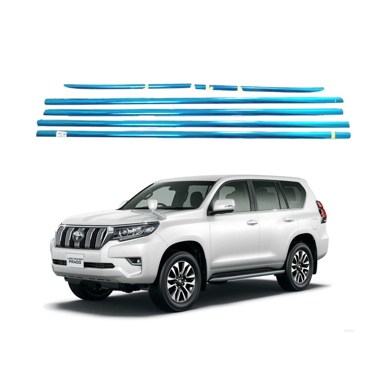 Lajsne za prozore od nehrđajućeg čelika za Toyota Prado 150 (2010-2021) – set od 6 komada