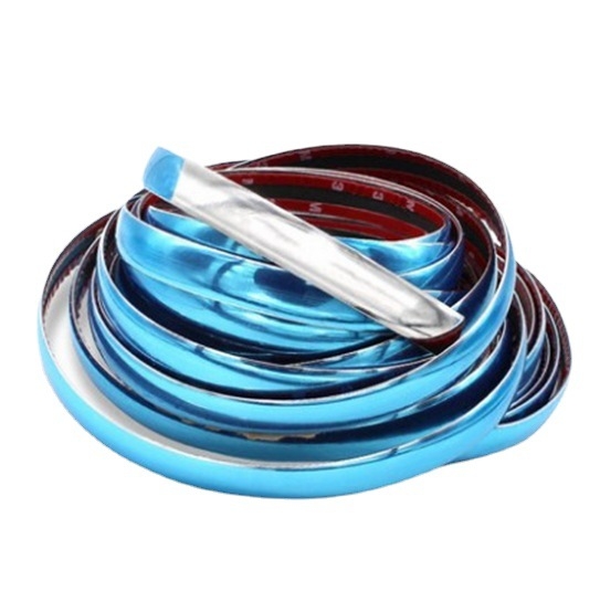 Univerzalna traka za rub prozora i vrata automobila, zaštita od sudara, Karbaer PVC, Bright Strip model, prilagodljivo
