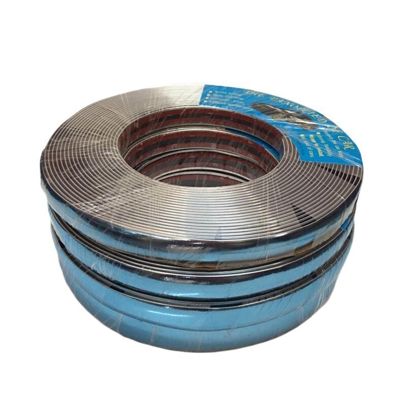 Univerzalna traka za rub prozora i vrata automobila, zaštita od sudara, Karbaer PVC, Bright Strip model, prilagodljivo