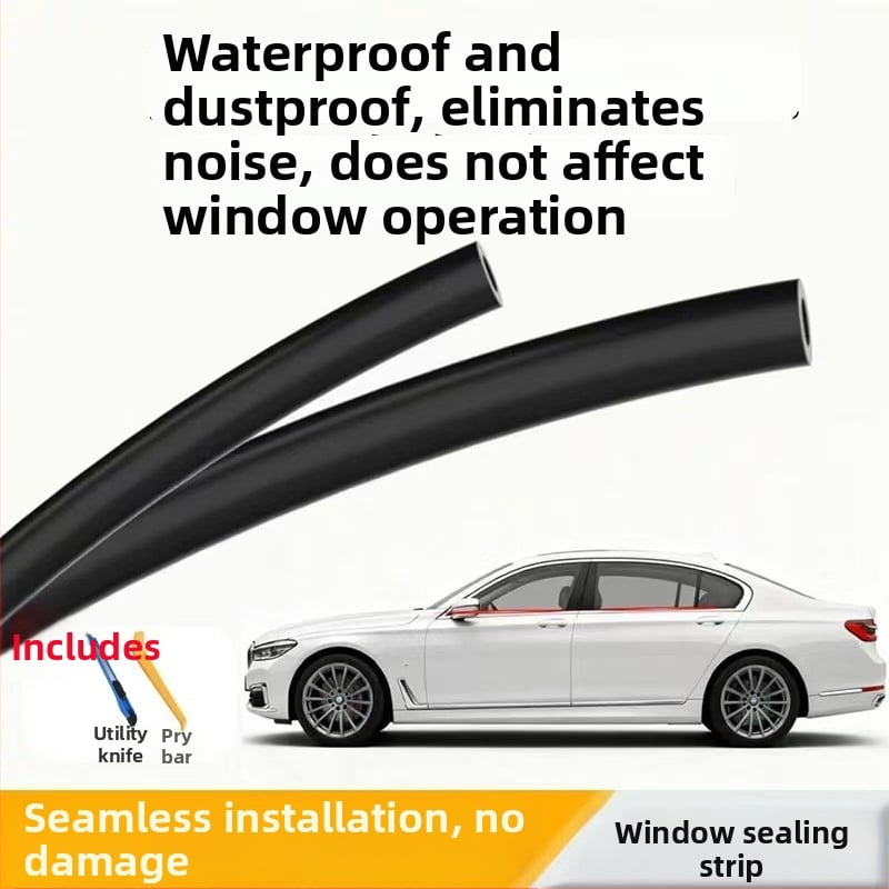 Λωρίδα στεγανοποίησης παραθύρων αυτοκινήτου — υλικό σπόγγου, γενική εφαρμογή, ηχομόνωση, ανθεκτική στη σκόνη, αδιάβροχη, αντιθαμβωτικό, μείωση κραδασμών και θορύβου