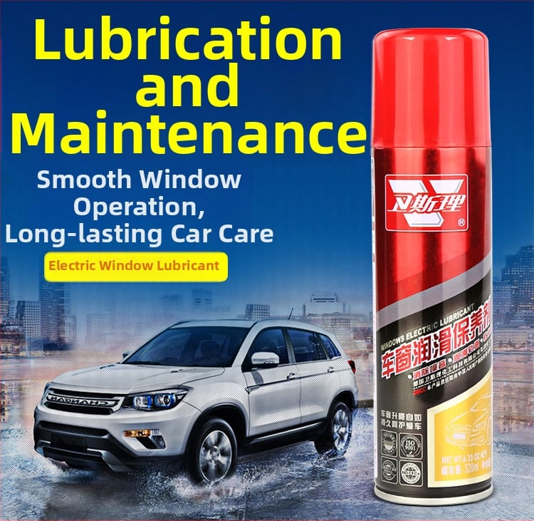 Weisason Υπερηχητικό καθαριστικό για ηλεκτρικά τζάμια παραθύρων με λιπαντικές ιδιότητες; βασικό συστατικό: λιπαντικό για τζάμια παραθύρων; διάρκεια ζωής: 3 χρόνια