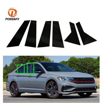 Dekorativna traka za središnji stup prozora VW Jetta, modeli 2006-2011 i 2019-2021, PC plast