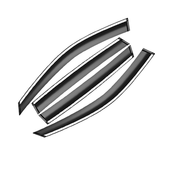 Zaštita od kiše za Mazda Haima S5 (2014-2016) - PS materijal, set od četiri komada, jednostavna instalacija, prilagodljivo