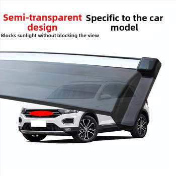 Akril esővédő ablakszárny Hongqi HS5-höz | ragasztós telepítés | HS5 2019–2020 kompatibilis | 4 darabos készlet