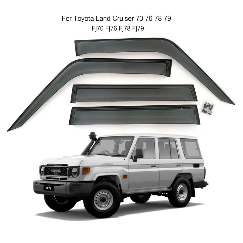 Toyota Land Cruiser LC76/78/79 ablakesővédő – akril anyag, márka Other, testreszabás nélkül